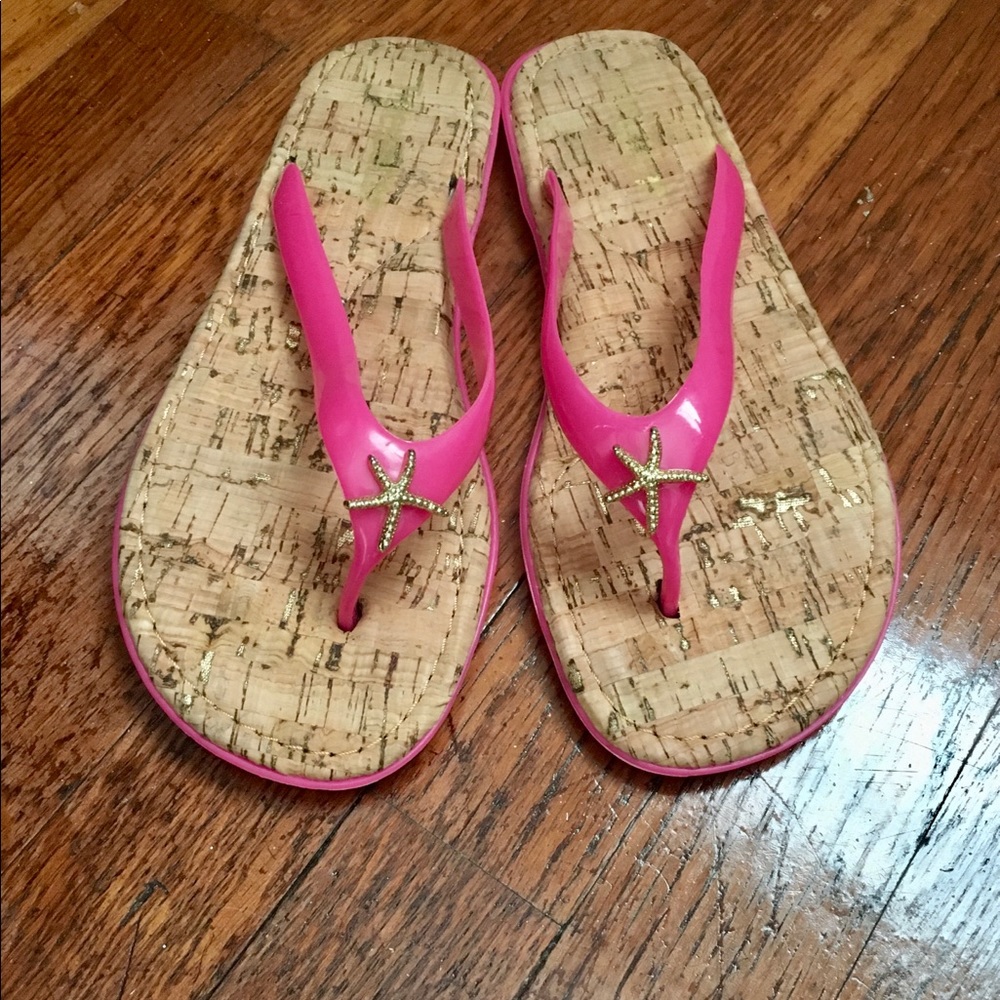 FREE with purchase - Sand Dollar Flip Flops, Pink